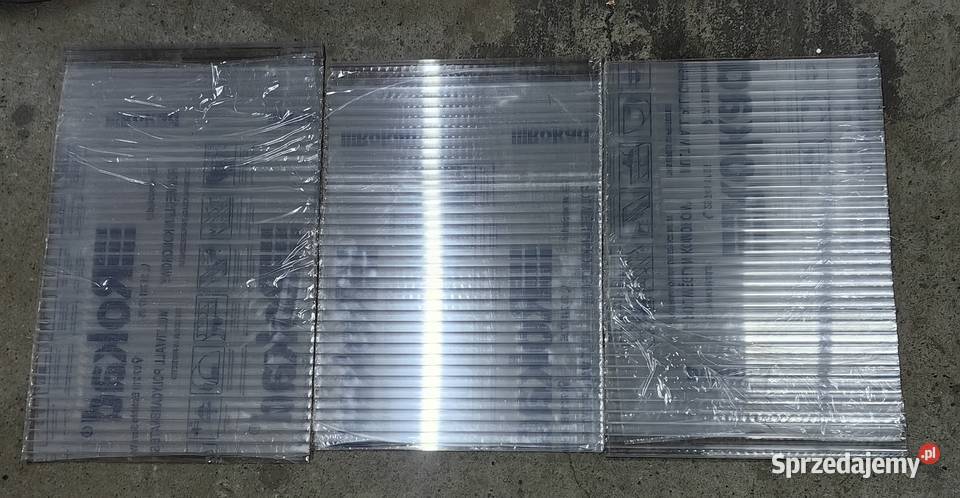 Poliwęglan komorowy 16mm bezbarwny płyta Inczew