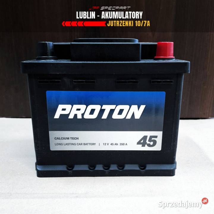 Akumulator PROTON 45Ah 350A Lublin