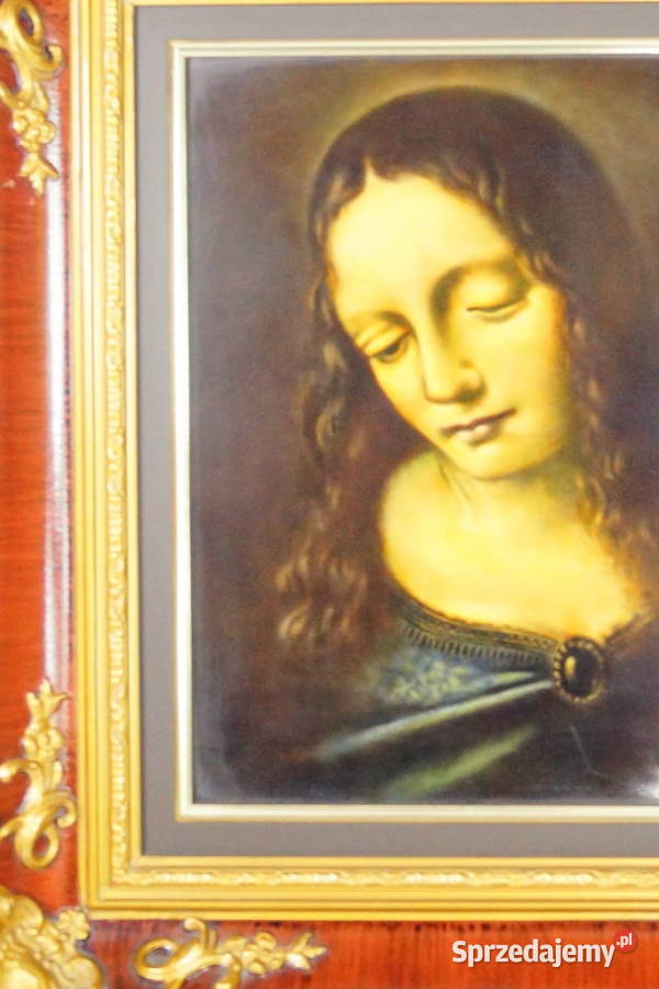 Rosenthal duży obraz na porcelanie Madonna wg Gizałki