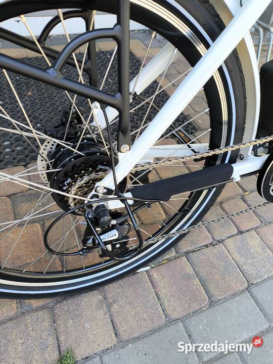 Rower Elektryczny Himiway City CzarnyBiały Tomaszów Mazowiecki