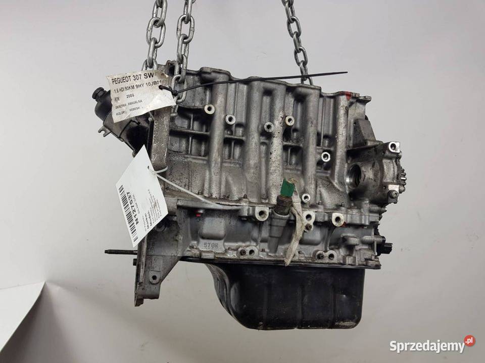 SILNIK DÓŁ PSA9HY 10JB01 16 HDI 307 Lipno