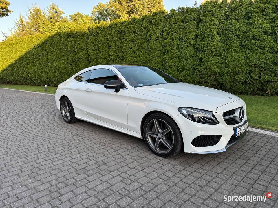 MercedesBenz Klasa C W205 Coupe AMG Salon 1 łódzkie Aleksandrów Łódzki