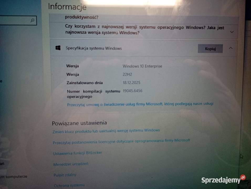 Laptop HP dv73020 EW renowacji WiFi  świętokrzyskie Kielce