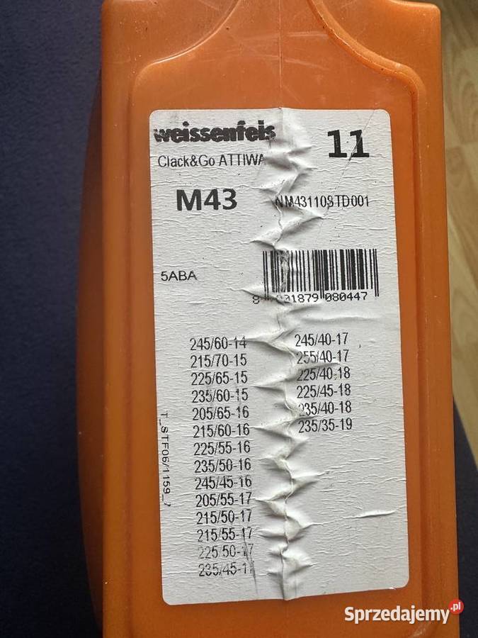 Łańcuchy śniegowe weissenfel ATTIWA 1419 Andrespol