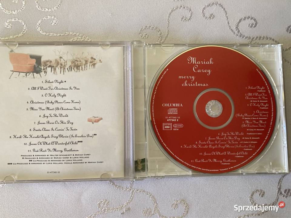Płyta Cd Album Wydanie I Mariah Carey Merry DVD Czerwionka-Leszczyny