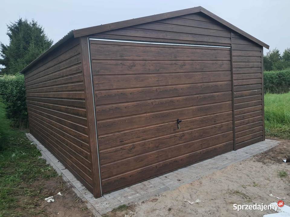 Garaż blaszany 4x5 WZMOCNIONY PROFILAMI Rzeszów sprzedam
