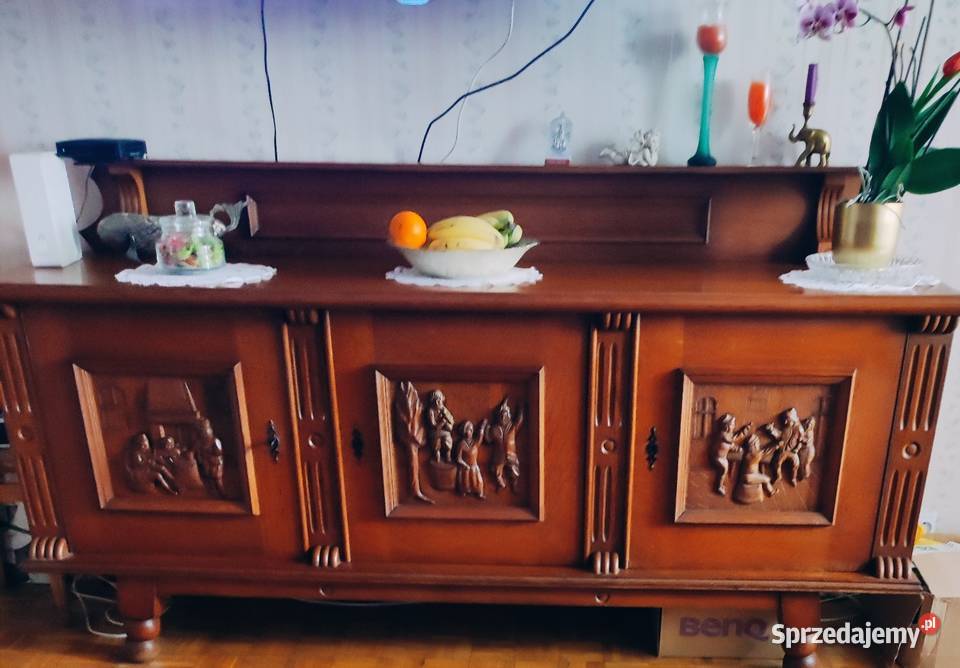 Komoda i witryna rzeźby Antyki, Sztuka, Kolekcje Bielsk Podlaski