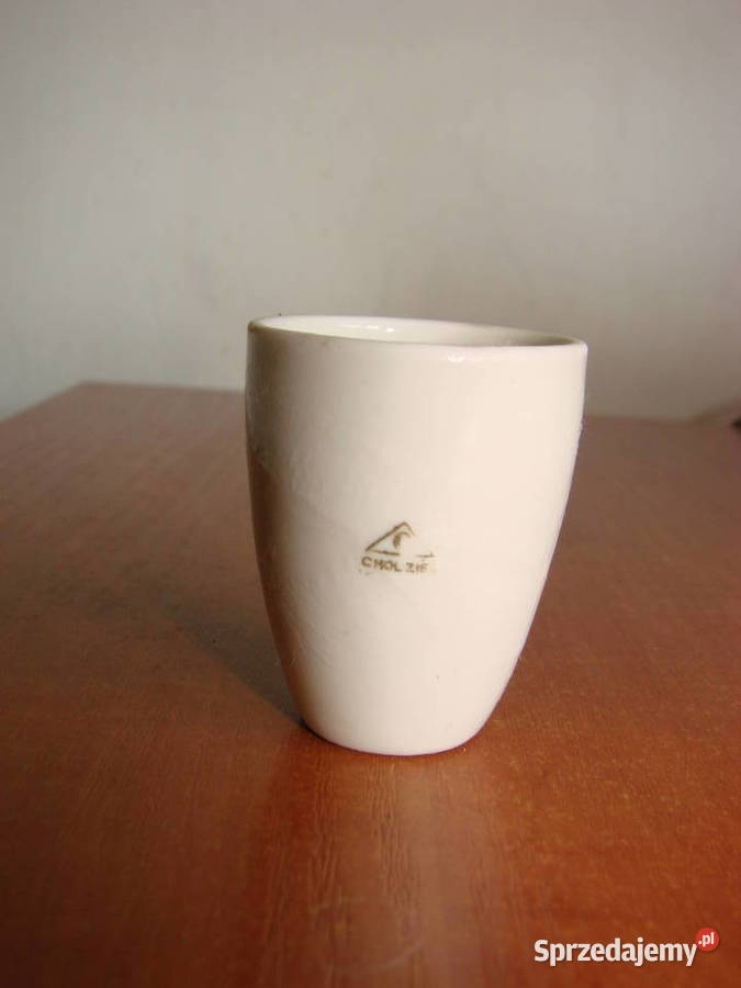 Chodzież mały biały kieliszek Pruszcz Gdański