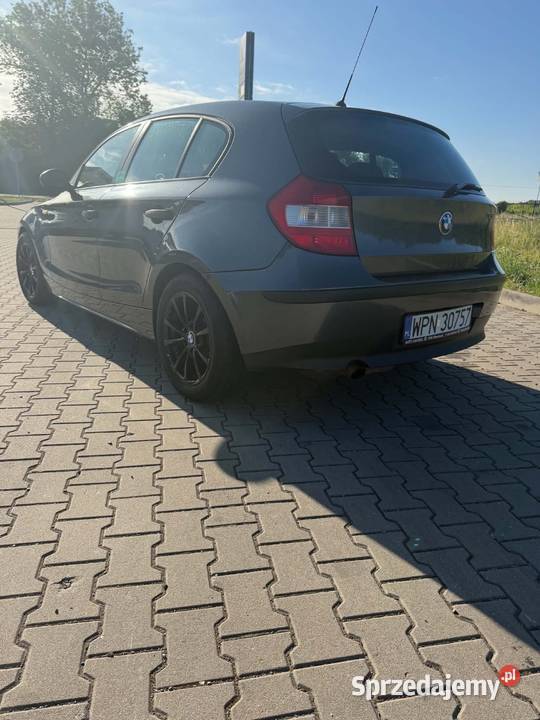 BMW seria 1 e87 16 benzyna 2005r manualna Płońsk