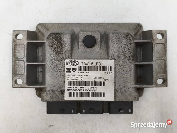 Sterownik Silnika Peugeot 407 18 16v 6FY mazowieckie Wyszków