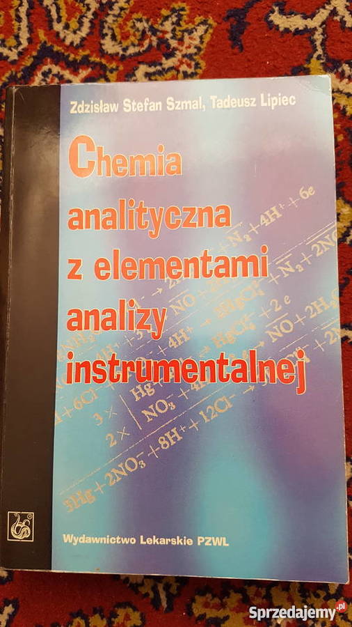 Szmal Lipiec Chemia analityczna z elementami chemia Warszawa