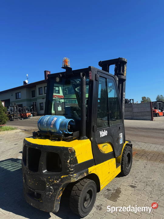 wózek widłowy YALE GLP30 3000 kabina TRIPLEX 59m