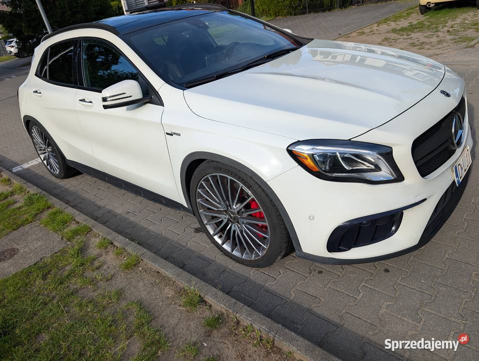 Mercedes GLA 45 AMG 2017r Poliftowy Wrocław