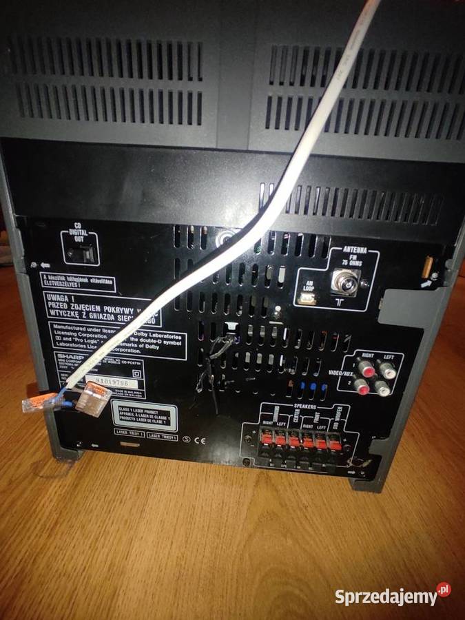 Radio wieża Sharp Golasowice sprzedam