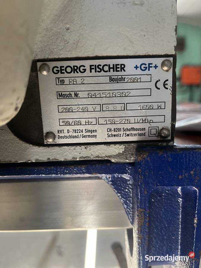 Przecinarka do rur Georg Fisher Pozostałe