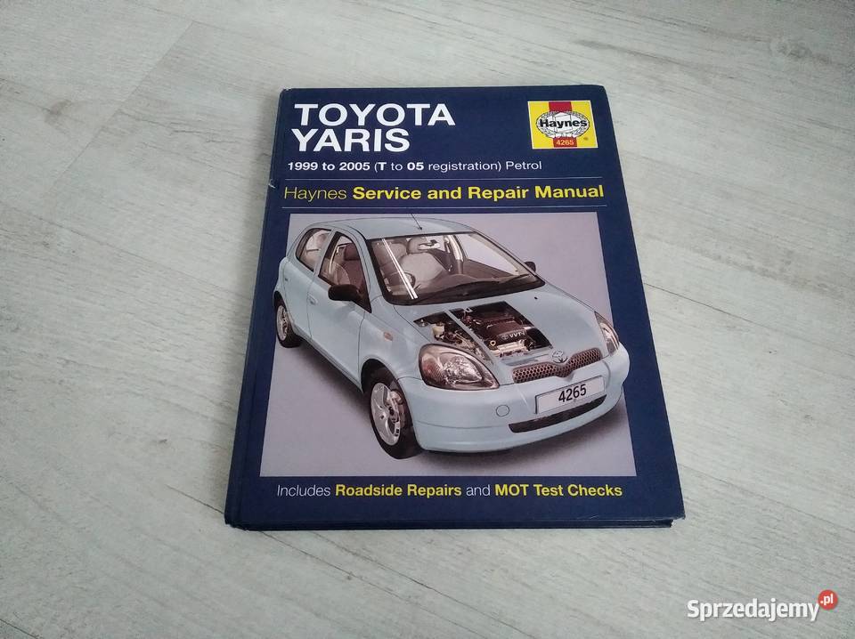 Haynes Toyota Yaris 2005 poradnik ksiazka napraw Kraków