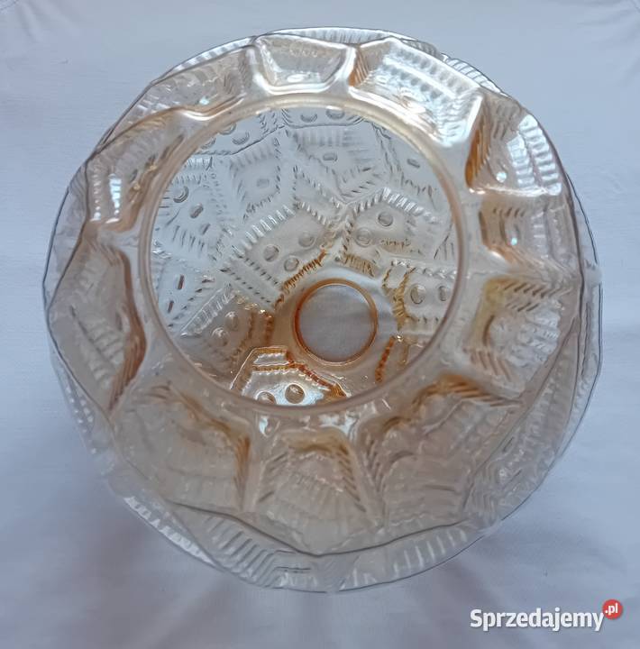 Iryzowany klosz do lampy Space Age Mid Century Koźminek