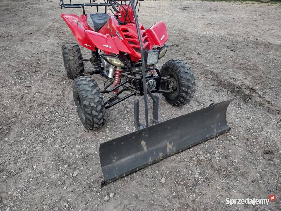 Quad Bashan 200cc przyczepka plug do odśnieżania małopolskie Książ Mały