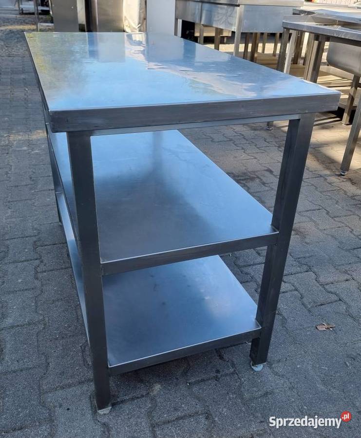 Stół Gastro Centralny Z 2ma Półkami 1206085 M835 Nowe Skalmierzyce