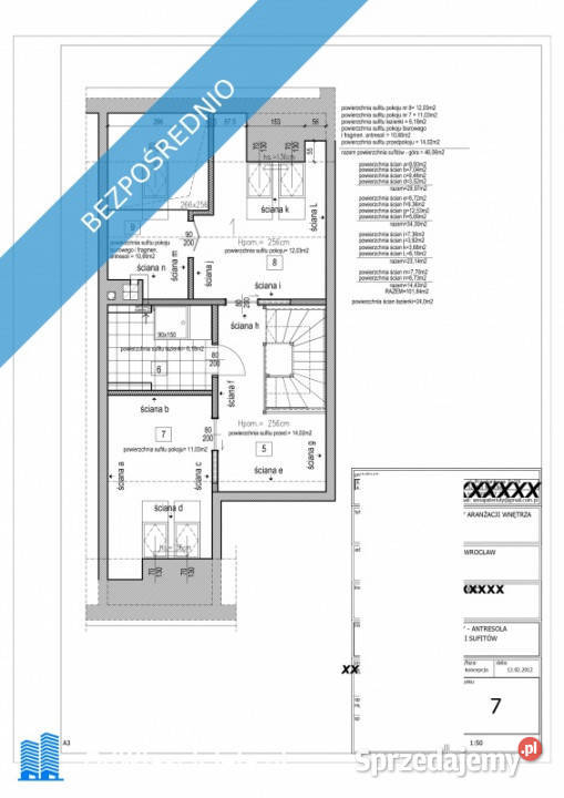 Mieszkanie 2 poziomowe z antresolą i garażem garaż Wrocław sprzedam