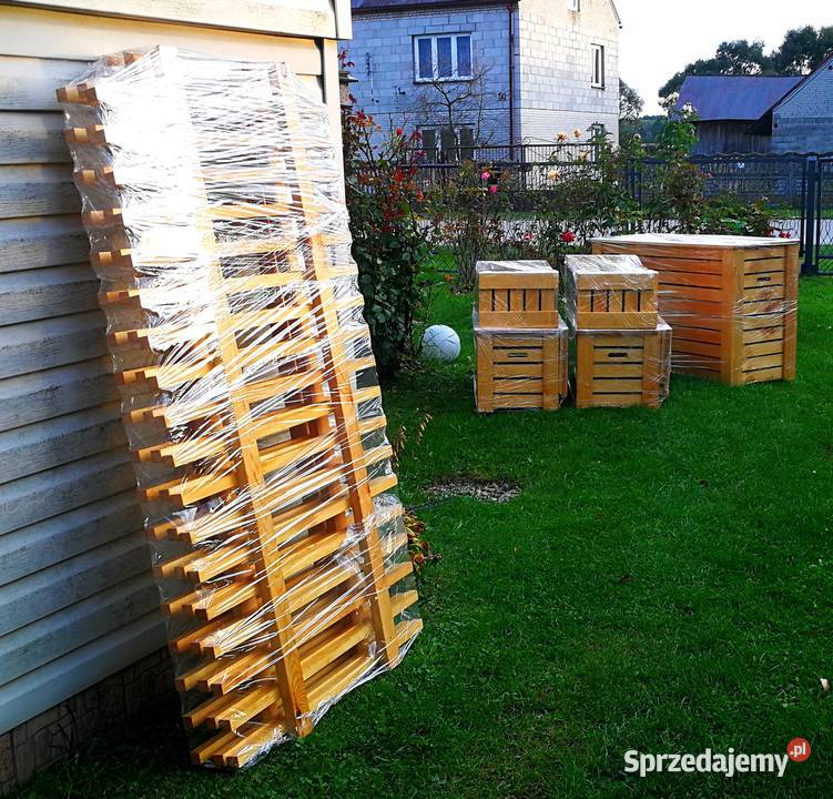 Trejaż drewniany pergola kratownica ozdoba Radków