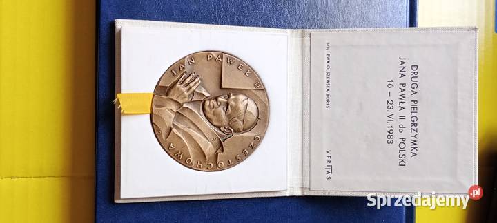 Stare monety Medal JPII Polska 5