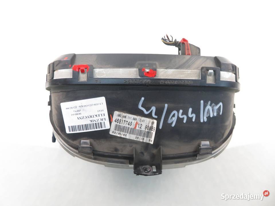 LICZNIK FIAT DOBLO I 19 JTD 46817749