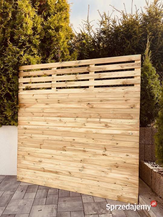 Solidny Lity Płot Deskowy Pergola Drewniana sprzedam