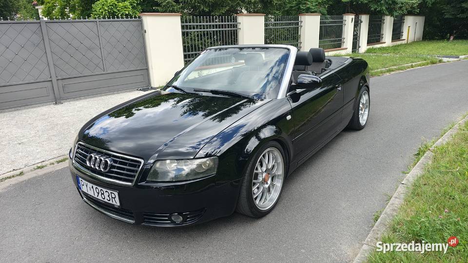 Audi A4 Cabrio 24 V6 manual BBS Sline gleba isofix