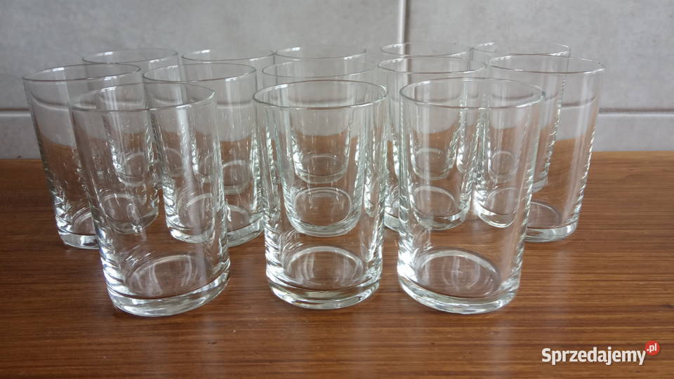 szklaneczki do napojów literatki z PRL 12 Kraków