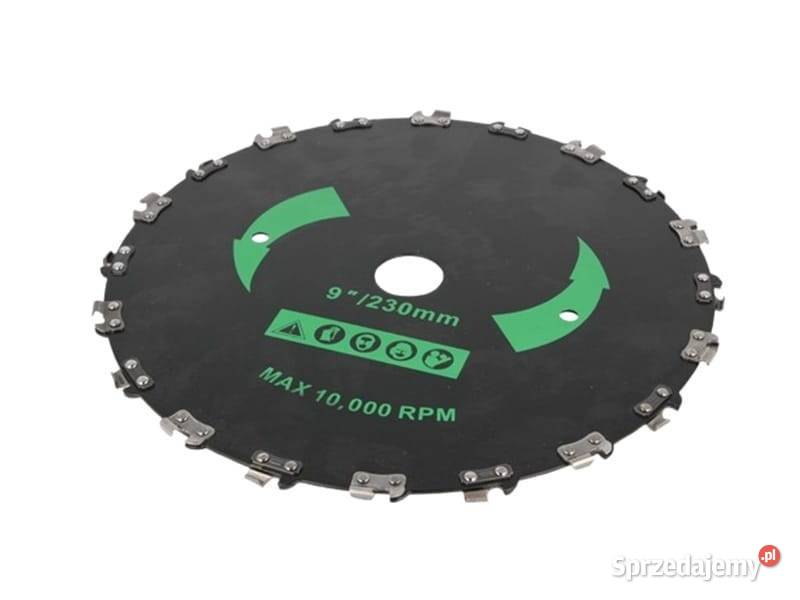 Tarcza tnąca z łańcuchem 230mm kosy Ostrołęka