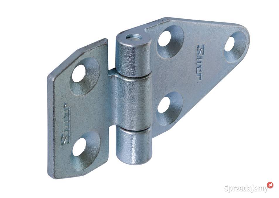 Zawias drzwiowy boczny 50 x 105 mm ocynk Przysieka Polska sprzedam