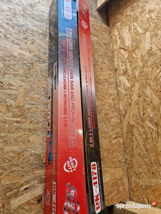 PIŁA łańcuchowa akumulatorowa NA WYSIĘGNIKU wielkopolskie sprzedam