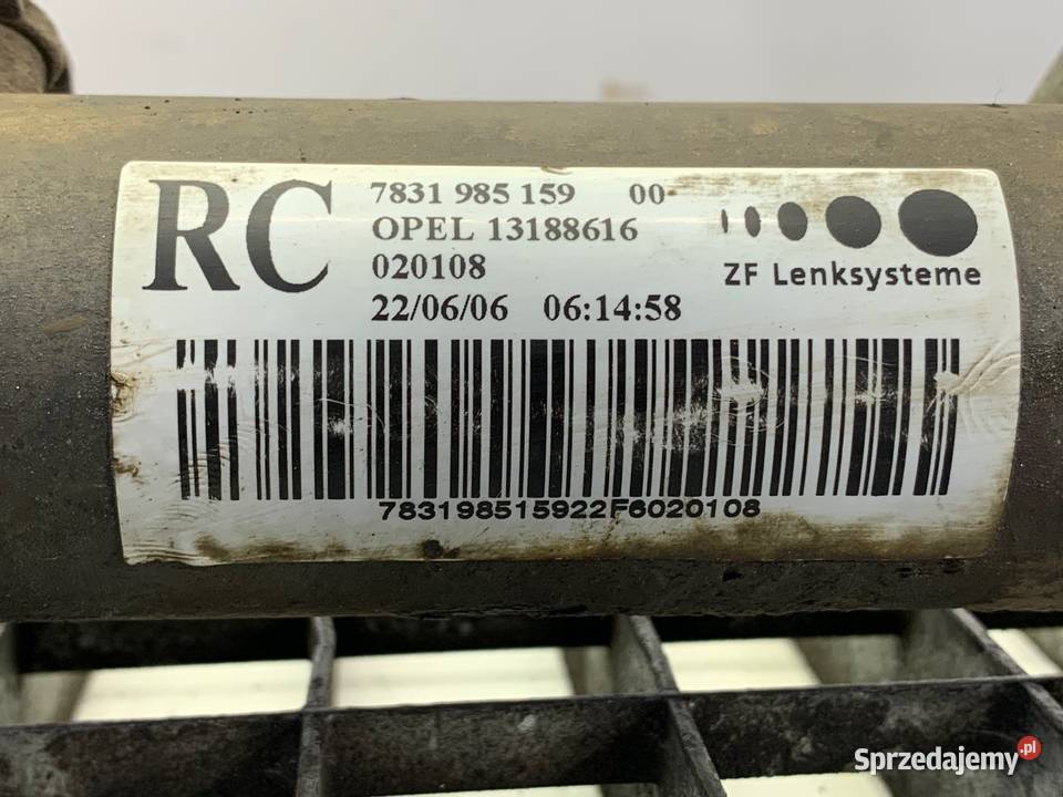 PRZEKŁADNIA KIEROWNICZA MAGLOWNICA OPEL ZAFIRA B