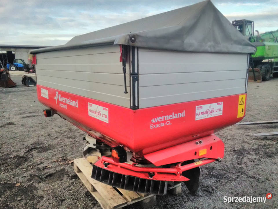 Rozsiewacz nawozów mineralnych KVERNELAND EXACTA Łojowice