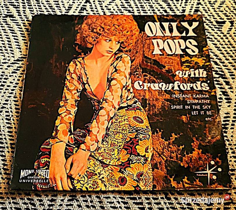 Only Pops Crawford płyta winylowa z lat 70 tych Chełmno