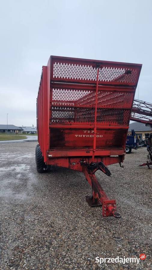Przyczepa technologiczna do kukurydzy TIM 40m3 nieuszkodzony Przyczepy rolnicze