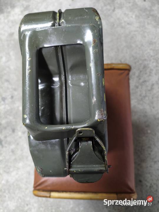 Zabytkowy Kanister Metalowy 5L NRD DDR TGL