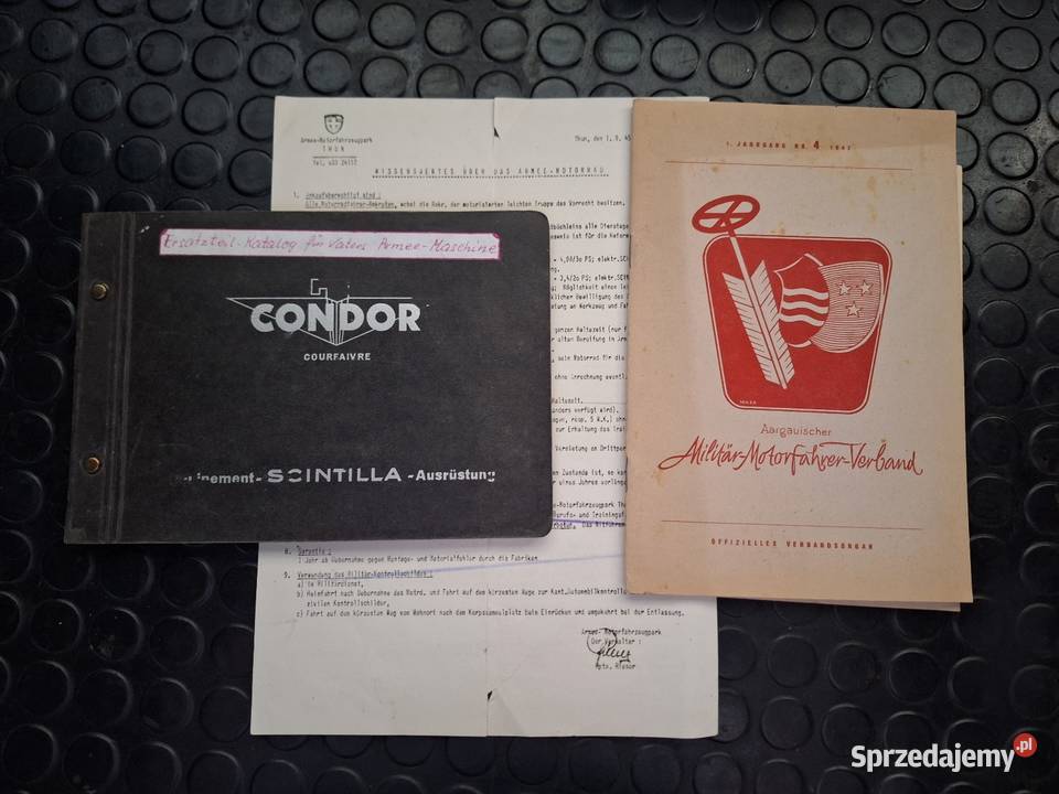 Condor A680 1945 bmw dkw zundapp Opole Lubelskie sprzedam