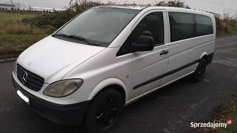 mercedes vito 2007r 22 cdi 6 osobowy long długi zachodniopomorskie Szczecin