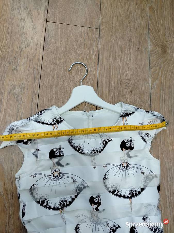 Elegancka wseslna sukienka rozmiar 146 Odzież lubelskie Adamów