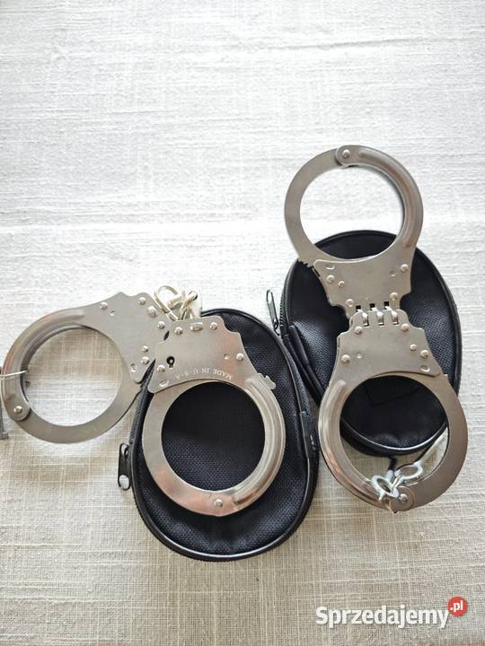 Kajdanki policyjne 100 metal Solidne świętokrzyskie Busko-Zdrój sprzedam