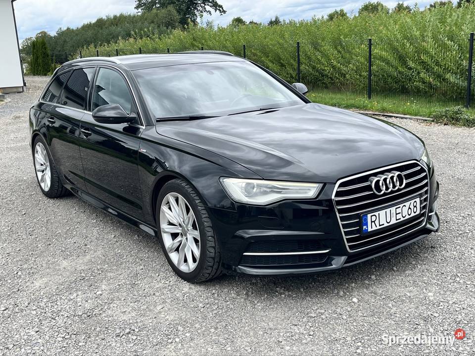 AUDI A6 18 TFSI 190 SLINE LED Automat EL Klapa benzyna Dachnów