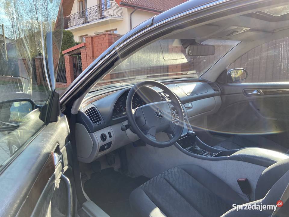 MercedesBenz CLK 200 granatowy Warszawa