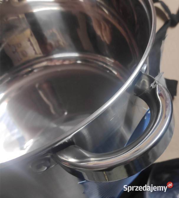 Komplet garnków 12 el Peterhoff outlet indukcja