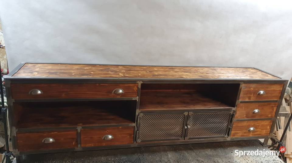 Komoda industrialna TVSzafka RTV loft Warszawa sprzedam