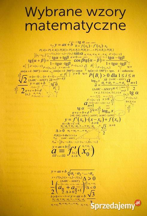 Wybrane wzory matematyczne Chełmno