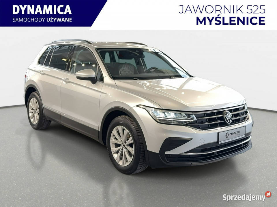 Volkswagen Tiguan VAT 23 Life 15TSI 150 M6 2022 srebrny małopolskie Myślenice sprzedam