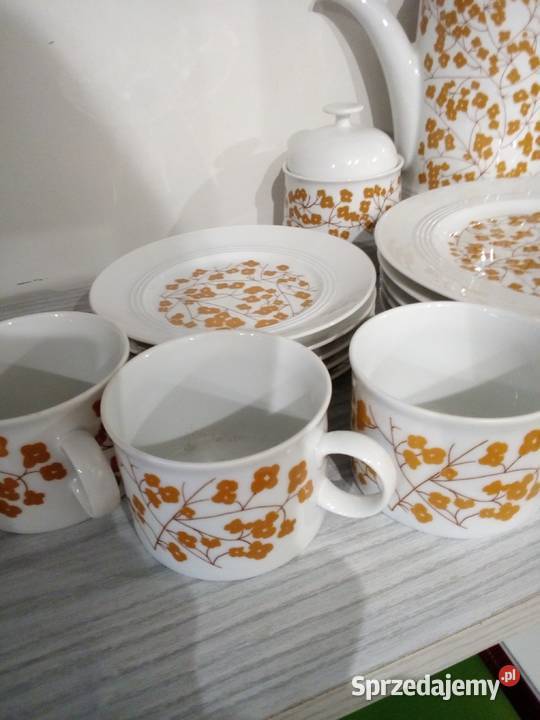 Piękny stary serwis do kawy firmy Melitta Częstochowa