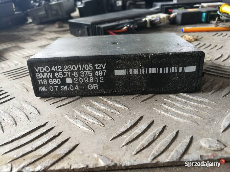 BMW E38 E39 sterownik tempomatu 65718375497 mazowieckie Warszawa